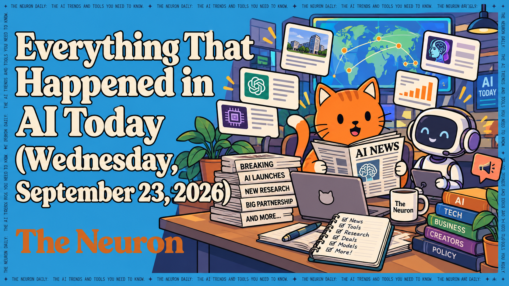 Everything That Happened in AI Today (Wednesday, September 23, 2026)